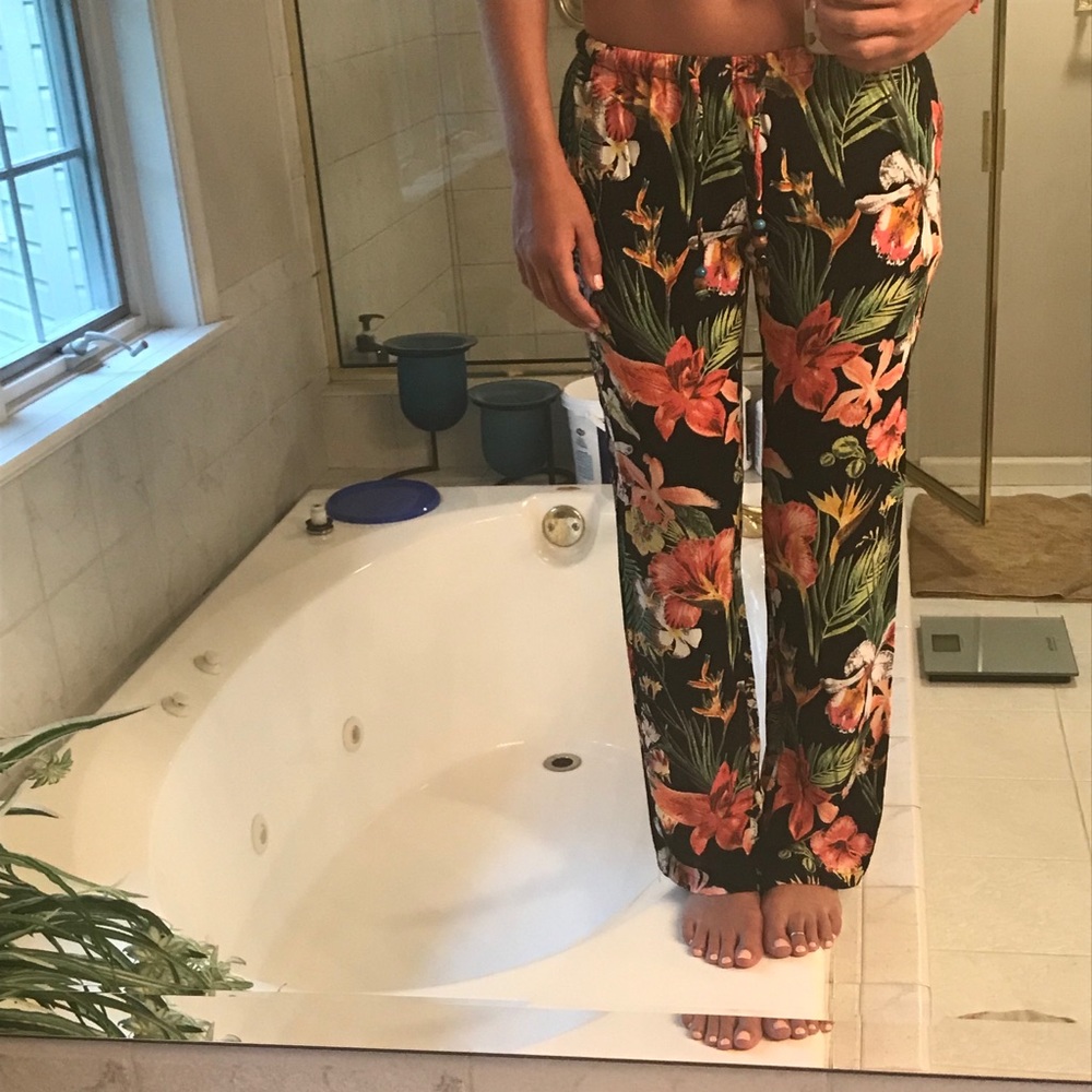 Floral pants